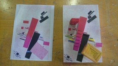 Taller de maquetas en La Escuela de Arte de SC de Tenerife