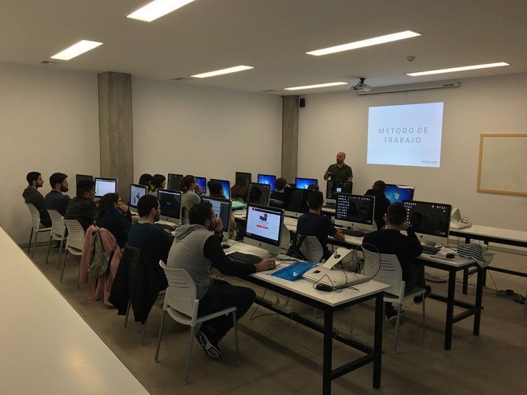 Colaboración con la Universidad de La Laguna en un curso de fabricación digital de maquetas de arquitectura