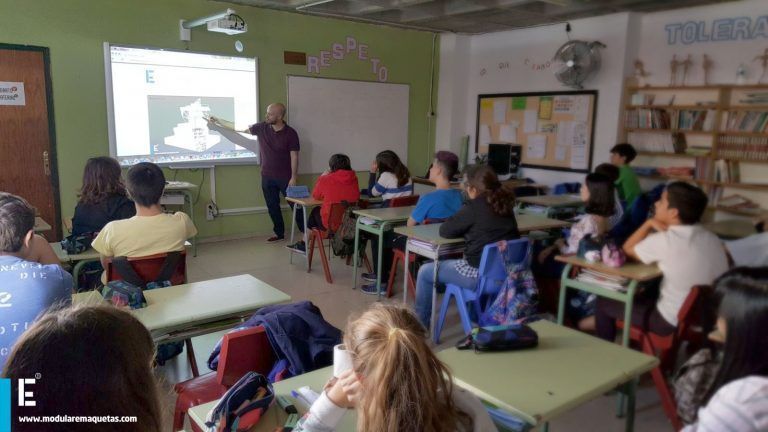Visita y charla en el colegio Montessori de SC de Tenerife