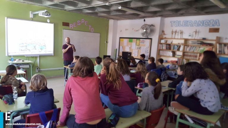 Visita y charla en el colegio Montessori de SC de Tenerife