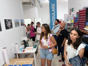 Visita de los alumnos del grado de arquitectura de la Universidad Europea de Canarias