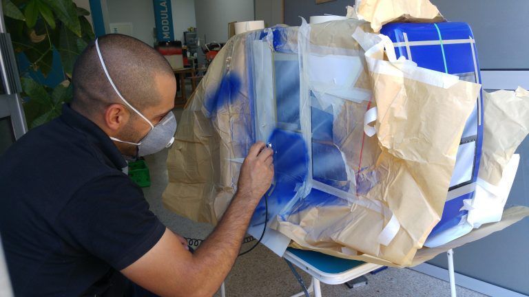 Restauración maquetas para Teleféricos del Teide