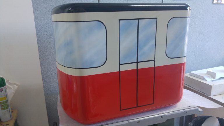 Restauración maquetas para Teleféricos del Teide