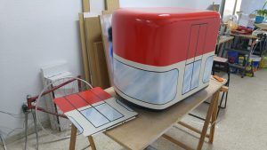 Restauración maquetas para Teleféricos del Teide