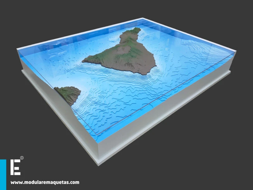 Modulare Tenerife Topographical Model
