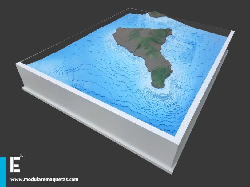 Modulare Tenerife Topographical Model
