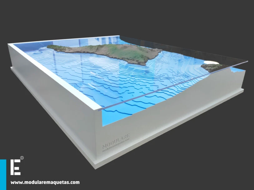 Modulare Tenerife Topographical Model