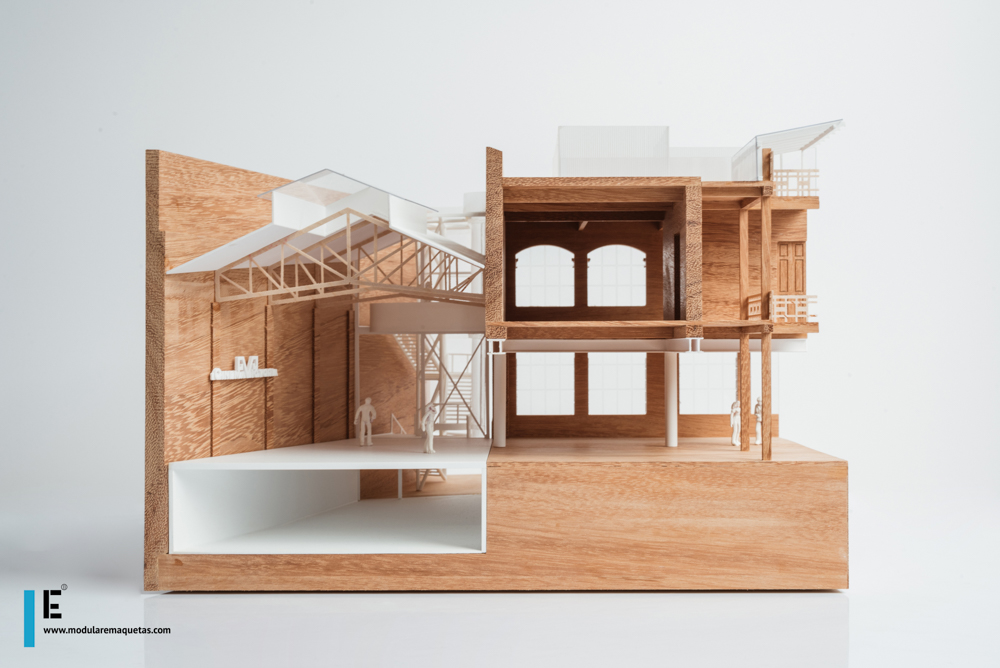 Maqueta de arquitectura Victoria