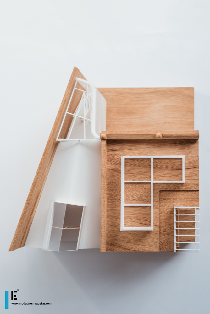 Maqueta de arquitectura Victoria