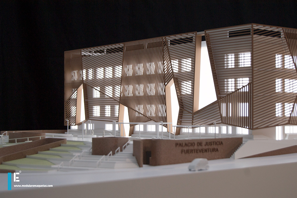 Maqueta profesional de arquitectura