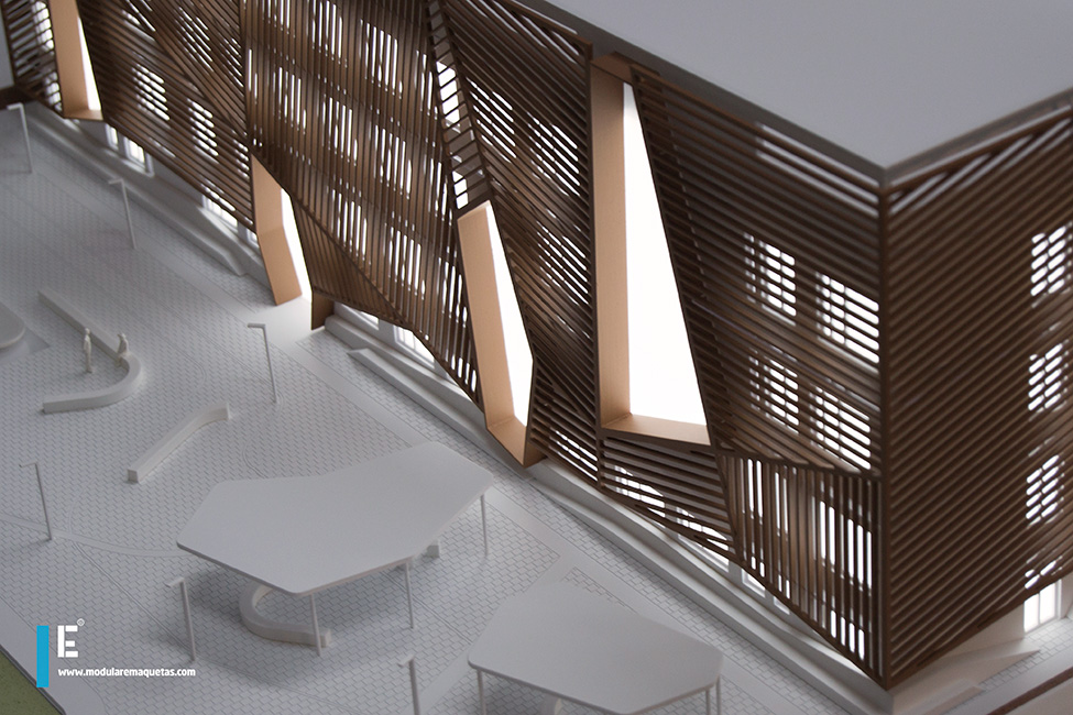 Maqueta profesional de arquitectura