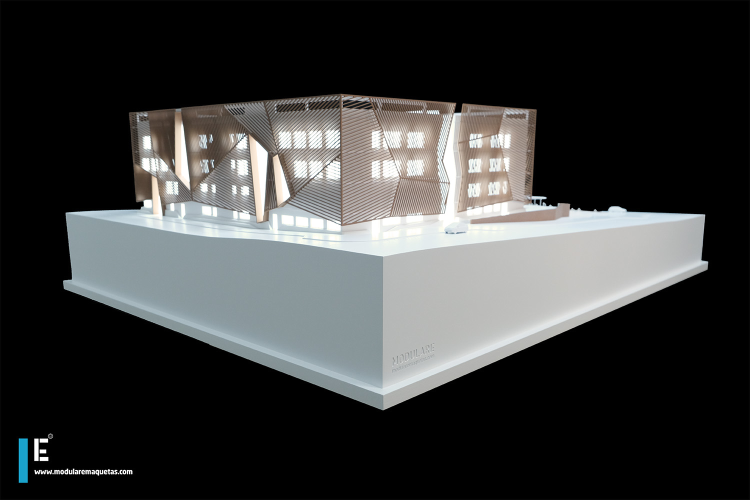 Maqueta profesional de arquitectura